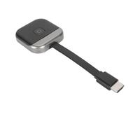 Adaptador de Pantalla de Interfaz Multimedia 4K HD, Plug and Play Adaptador de Pantalla Inalámbrico 4K Misma Función de Pantalla Antena Externa Portátil para Computadora Portátil