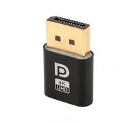 Adaptador de pantalla DP Displayport Dummy Plug 4K EDID Emulador Ghost sin cabeza Accesorios de escritorio para P