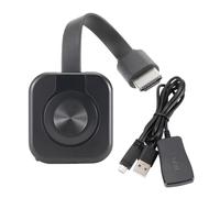 Adaptador de pantalla HDM I inalámbrico - Pantalla de espejo 1080P para transmisión de video, caja de TV, proyector de smartphone con modos de proyección para demostraciones, música