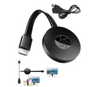 Adaptador de Pantalla HDMI inalámbrico 4K HDR HDMI duplicado de Pantalla WiFi Transmisor Dongle Soporte Transmisor de transmisión de TV Plug and Play Baja latencia para Android, iOS, Windows, Mac
