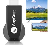 Adaptador de pantalla inalámbrico para TV, transmisor y receptor de 1080p, receptor de espejo de pantalla móvil para teléfono/pad/Android a TV, compatible con Miracast Airplay Dlna