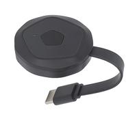 Adaptador de Pantalla Inalámbrico, Proyección de Pantalla 4K HD, Mismo Modo de Pantalla, Multiplataforma, Plug and Play, Diseño Minimalista