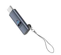 Adaptador de pantalla USB, tipo C de disipación de calor, 4 K Anti Dormancy Display Adapter For Home School Office PC Editing Graphic Design Multi-Tasking Setup Travel, High Performance Video