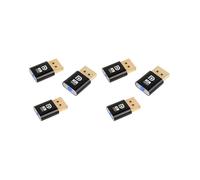 Adaptador de Pantalla Virtual DP con Conector Ficticio 4K, Conector Ficticio DP, Emulador Fantasma Sin Cabeza EDID, Accesorios para PC, 6