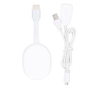 Adaptador de Pantalla WiFi 4K HD Duplicación de Pantalla Inalámbrica para Teléfonos iOS yTV, Teléfono Celular Fácil en la Misma Pantalla, Configuración Rápida y Entretenimiento