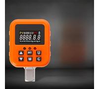 Adaptador de par digital, pantalla LED de 1/2 pulgada, probador de llave de trinquete con medición de unidad dual y alertas visuales audibles para uso profesional y bricolaje (6.75-135 N.m)