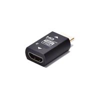 Adaptador de Paso A Través de Emulador EDID Compatible con , Compatible con Divisores de Video A HD de 1080.