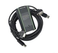 Adaptador de PC industrial USB 6GK1571-0BA00-0AA0 para Siemens S7-200 S7-300 S7-400 PLC cable con chip de aislamiento integrado PTC fusible resistente al desgaste carcasa de PVC largo MPI PPI