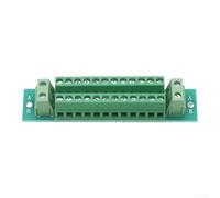 Adaptador de PCB sin soldadura para bloques de terminales negativos positivos con configuración de espaciado de agujeros dual de 5,0 mm y 7,5 mm (suelda los terminales)