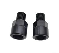 Adaptador de pedal de bicicleta para pedales de 9/16 pulgadas y bielas de 1/2 pulgada, piezas de conversión hechas de aleación de aluminio para un uso resistente y fiable