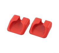 Adaptador de pedal de clic para bicicleta para pedales Wahoo, plataforma de plástico con doble protección antideslizante, borde de diente de sierra y superficie mate, fácil montaje, 60 x 60 x 23,5 mm