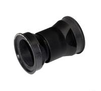 Adaptador de pedalier de bicicleta, PF30 a kit de conversión BSA para cadenas de 46 mm a 24 mm, interfaz de ajuste a presión de plástico para una instalación segura, compatible con bielas SRAM para