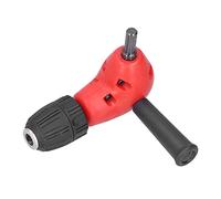 Adaptador de perforación de ángulo recto de 90 grados 3 Adjunto de extensión de chuck de mandíbula para herramienta de reparación