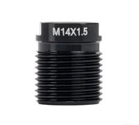 Adaptador de perilla de cambio de marchas de aluminio con roscas dobles M8 M10 para integración en sistemas de transmisión manual M14 (M14 x 1.5)