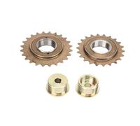 Adaptador de piñón para bicicleta, de hierro, con piñones libres de 22 dientes y 24 dientes; juego de adaptadores de piñón para transmisión izquierda y derecha, para