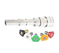 Adaptador de pistola de alta presión para limpiador Nilfisk KEW de 1/4 pulgadas, conexión rápida con boquilla, limpiador de alta presión, conexión rápida de cobre