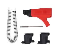 Adaptador de pistola de clavos de cadena Herramienta de ajuste de profundidad de longitud automática para taladro eléctrico 47.3 75.8 mm de acero inoxidable ABS Instalación de