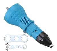 Adaptador de pistola de remache eléctrico, juego de herramientas, tuerca de remache eléctrica, adaptador de remache, accesorio para herramientas eléctricas