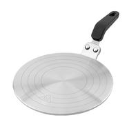 Adaptador de Placa de Inducción de 20 cm para Cafeteras y Utensilios de Cocina - Disco de Difusión de Calor de Acero Inoxidable para Uso en Placas de Inducción
