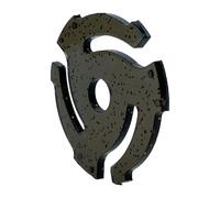 Adaptador de placa giratoria 45 - Inserto de centro de discos de vinilo, accesorio de audio para reproductores | Adaptador de husillo duradero, inserto de repuesto para configuración casual de oyente