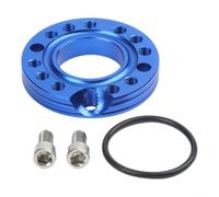 Adaptador de placa giratoria de carburador para motos de cross de 90 cc-160 cc para ATV para quad, ajustador de colector de entrada CNC, conector de brida giratoria de metal para motocicleta