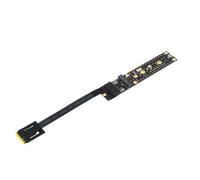 Adaptador de placa NGFF M.2 Key AE macho a M.2 Key M hembra con cable M2 KEY AE a NVME para 2230, 2242, 2260 y 2280