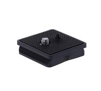 Adaptador de placa QR con abrazadera de liberación rápida negra mejorada para trípode Weifeng 330A E147, accesorios de cámara