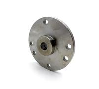 Adaptador de placa trasera de brida de mandril de rosca de husillo M14x1mm for K11-80 K12-80 K11-100 K12-100 K11-125 K12-125(100mm)