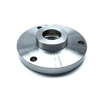 Adaptador de placa trasera de brida de rosca de husillo, 1-8, 1 "x 8 TPI, uso de torno de madera, mandril de Metal, K11-80, K12-80, K11-100, K12-100, K11-125, K12-125 (Color : K11-125 K11-125)