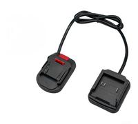 Adaptador de plástico negro de litio con clip para cinturón para herramientas eléctricas Dayi con cable cuadrado de 1,5 y transmisión estable de 11,9 cm (separador 07013)