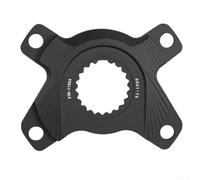 Adaptador de plato de montaje directo para BCD 110 mm 4 pernos para GXP para XTR- 6061 convertidor de piñón de aleación de aluminio para Easton 55g para MTB 60g para SRAM manivela de 3 pernos - negro