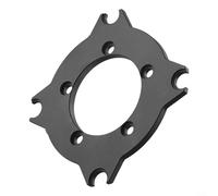 Adaptador de plato resistente para Bafang G340 01 02 Series, 104 bcd placa convertidora negra (1 adaptador)