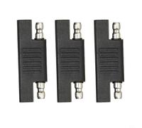 Adaptador de polaridad inversa SAE para paneles solares, convertidor de conector SAE a SAE para sistemas de 12 V 24 V CC, compatible con cargadores de batería y extensión (3 piezas)