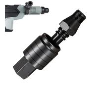 Adaptador de portabrocas, 2 adaptadores rápidos con rosca interior y rosca exterior, portabrocas de cambio rápido, para reparación de coches, garaje, mejora del hogar, instalación, trabajos eléctricos