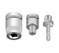 Adaptador de Portabrocas - Adaptador de Llave a Eléctrico - Accesorios de Reemplazo para Conversión de Herramientas de Poder en Aplicaciones de Automoción, Bricolaje e