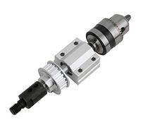 Adaptador de Portabrocas, Adaptador de Portabrocas B12, Manguito de Eje M10, Rectificado de Corte de Carpintería para Bricolaje, Conjunto de Husillo sin Alimentación para