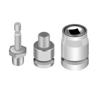 Adaptador de Portabrocas - Convertidores de Llave a Percusión,Accesorios de Reemplazo para Conversión de Herramientas de Poder en Aplicaciones de Automoción, Bricolaje e