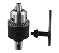 Adaptador de portabrocas de 3/4 pulgadas para vástago Weldon a rosca cónica B16 de 1/2-20UNF para uso con destornilladores y taladros de propósito (3)