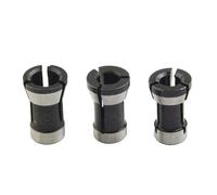 Adaptador de portabrocas de acero al carbono M15 para máquinas eléctricas de corte y grabado, se adapta a 6 mm, 6,35 mm, 8 mm Sha (6,35 mm)