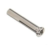 Adaptador de portabrocas de acero para grabado CNC, convertidor de portabrocas de 3/3,175 mm a 2,35 mm, reductor de manguito de vástago para perforación y tallado, paquete de 5 (3 mm a 2,35 mm)