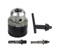 Adaptador de portabrocas de cambio rápido, adaptador de portabrocas para taladro percutor | Herramienta de conversión de convertidor para atornillador de impacto con capacidad de 1,5 a 13 m