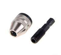 Adaptador de portabrocas de cambio rápido con vástago hexagonal de 14 pulgadas para convertir brocas estándar y brocas de destornillador en varios ajustes