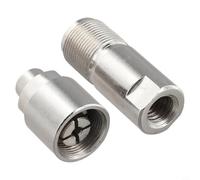 Adaptador de portabrocas para convertir amoladora angular 5/8-11 a amoladora recta, metal para tareas de molienda, pulido y tallado en metal, accesorio ligero de herramienta (3 mm)