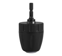 Adaptador de portabrocas sin llave de 0,8 a 10 mm, convertidor de portabrocas de rosca de montaje 3/8-24UNF, herramienta de conversión de liberación rápida, destornillador de acero a adaptador de