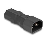 Adaptador de potencia DELOCK IEC 60320 - C14 on C13, plug / socket