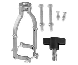 Adaptador De Prensa De Taladro Para Taladro Manual - Adaptador De Broca De Orificio Cuadrado Con Soporte De Fijación De Broca De Espiga, Herramienta De Conversión De Prensa De Taldro Portátil Para Pe