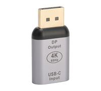 Adaptador de proyector y monitor de TV DP para dispositivos USB tipo C, adaptador digital a analógico, cámara web Full HD, reducción de ruido,