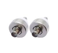 Adaptador de Prueba de Antena con Enchufe Hembra SMA para Walkie Talkie de Radio Bidireccional Mototrbo R6 R7 R7a (2 Piezas)