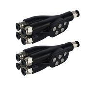 Adaptador de PTFE 4 en 1 para Conector AMS de para , Puerto de Expansión de Tubería, Alimentación 4 para X1, X1C, P1P, P1S, A1,