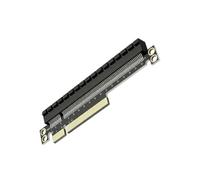 Adaptador de puente PCIe mejorado para estación de trabajo, placa convertidora de enchufe directo, geometría de ranura de longitud completa, agujeros de montaje, detalle dorado, paquete de una sola